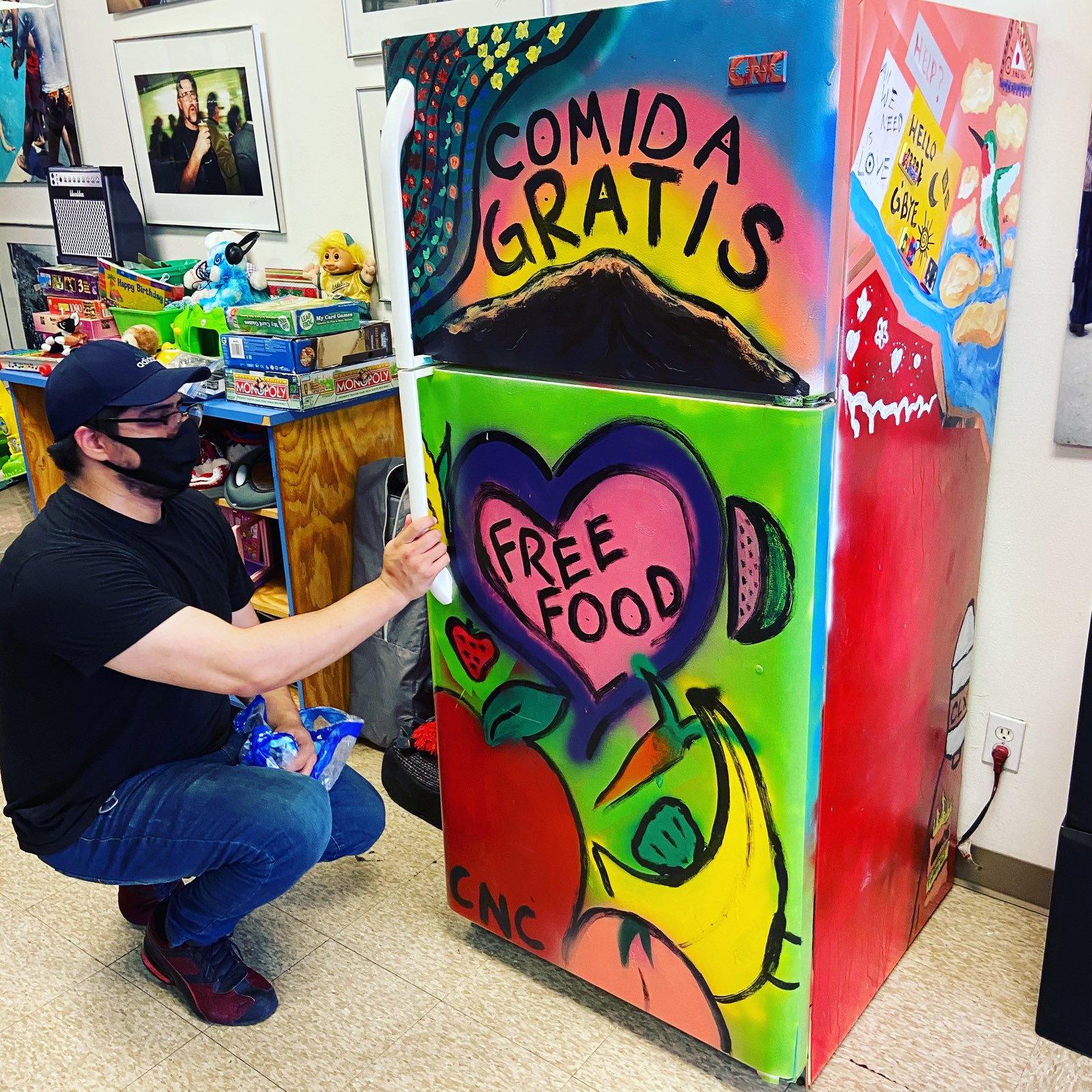 community fridge by calexico needs change coalition